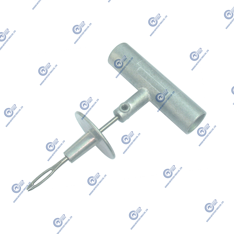 TRT-14 Die Cast T Håndtak Split-Eye Needle